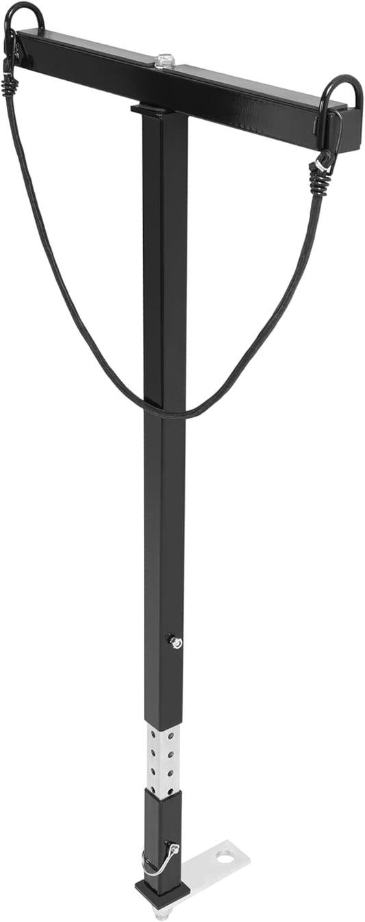 KUAFU Universal Kayak Loader for Most Cars Trucks Canoe Kayak Mount Rack Steel Black Silvery Powder Coated+Zinc-Plated LYOM-267