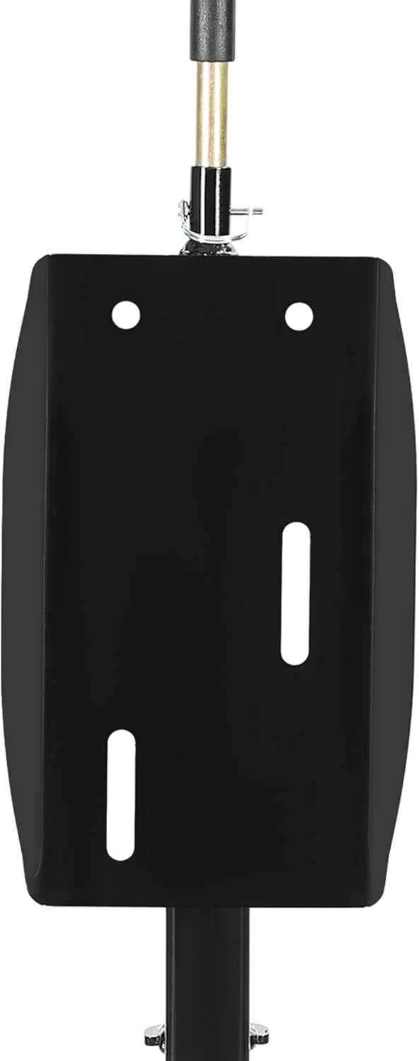 Kojem RV Spare Tire Carrier for 16inches 16.5inches 19.5inches 22.5inches and 24inches RV Motorhomes Wheels 2 Inch Receiver Mount, 10,000-pound Capacity, 400-pound Tongue Weight LYAM-X1042S