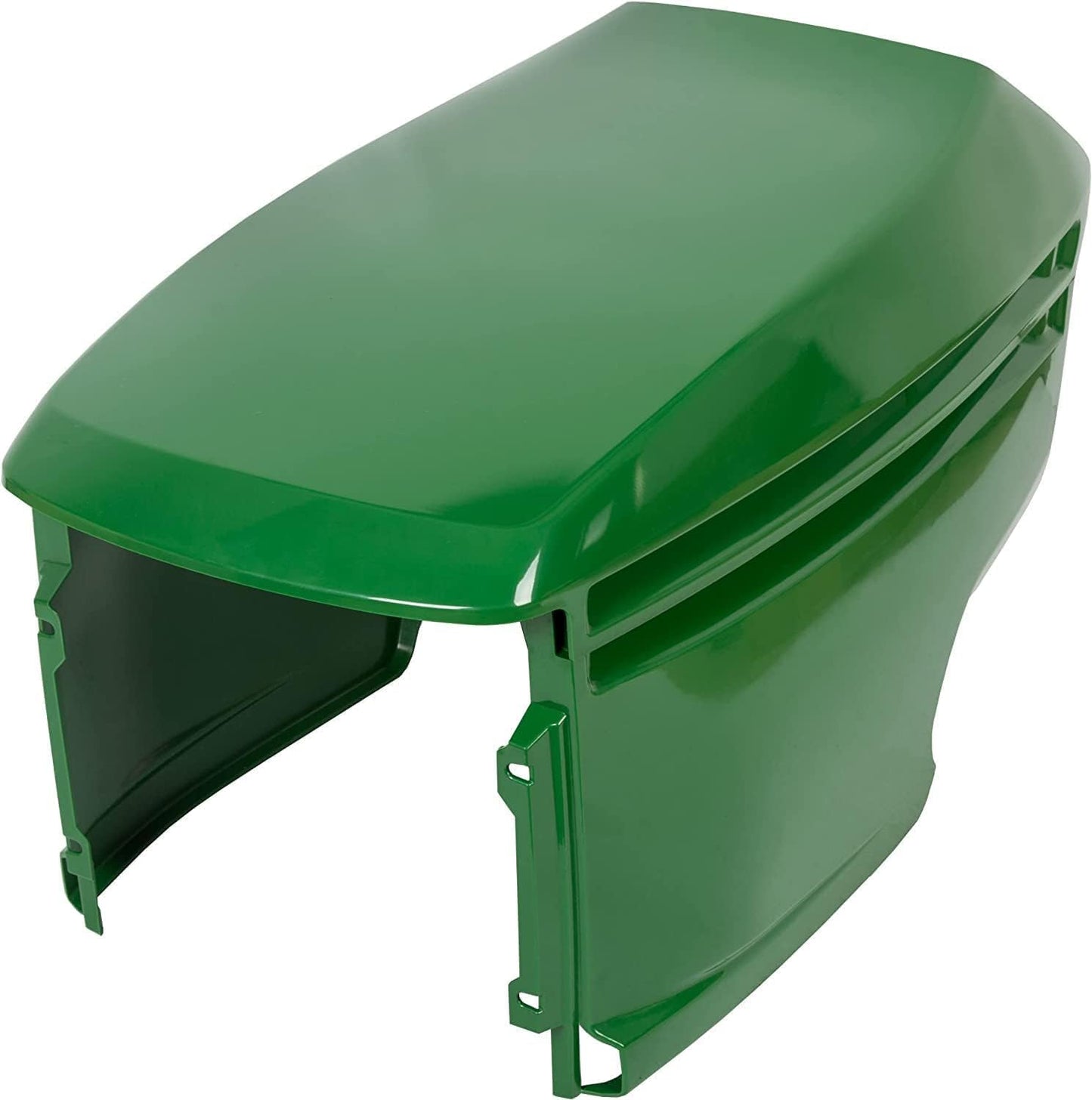 ECOTRIC Hood & Bumper Kit Compatible with John Deere 325 335 345 GX325 GX335 GX345 GX355 Lower & Upper Front Bumper Hood Replacement for M140667 M140668 M140669 AM132595 AM132529 4PCS LYJD-044S+LYJD-048