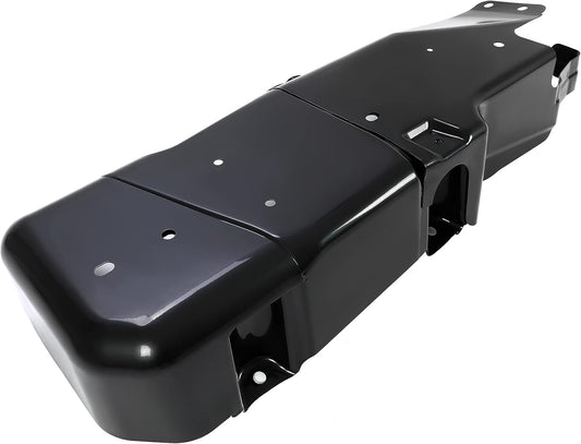 HECASA Fuel Tank Skid Plate Compatible with 2007-2018 Jeep Wrangler JK 2-Door Black Replacement for 52059743AJ LYAM-603