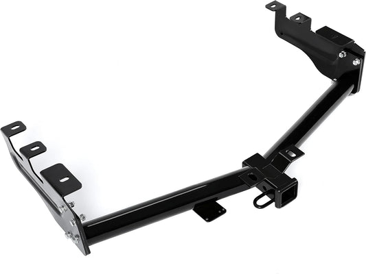 KUAFU Class 3 Trailer Hitch Compatible with 1999-2013 Chevrolet Silverado GMC Sierra 1500 2inches Towing Receiver Hitch Replacement for 44563 Steel Black LYAM-692