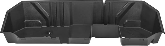 HECASA Under Seat Storage Box Compatible with 2019-2025 Chevy Chevrolet Silverado GMC Sierra 1500 2500 3500 HD Double & Crew Cab Black Plastic Underseat Storage LYAP-095S-2