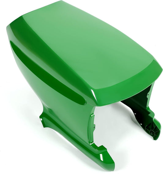 KUAFU Upper & Lower Hood Kit Compatible with John Deere LT133 LT150 LT155 LT160 LT166 LT170 LT180 LT190 LTR155 LTR166 LTR180 Replacement for AM131759 AM132530 Green Hood Assembly Kit LYJD-051+LYJD-046-1/LYJD-046-2
