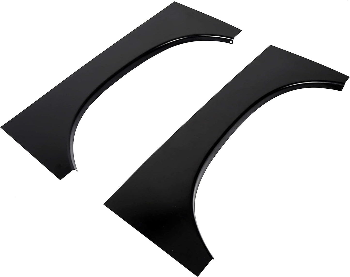 ECOTRIC Rear Bed Wheel Arch Repair Panel Compatible with 2002-2008 Dodge Ram 1500 & 2003-2009 Dodge Ram 2500 3500 Replace for GNT56214714, Upper Wheel Quarter Patch Panel Driver & Passenger Side LYAM-289