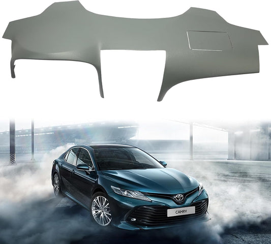 Kojem Dashboard Cap Cover Compatible with 2007-2011 Toyota Camry Gray Dashboard Cap Replacement ABS Plastic LYAP-509-1-XB