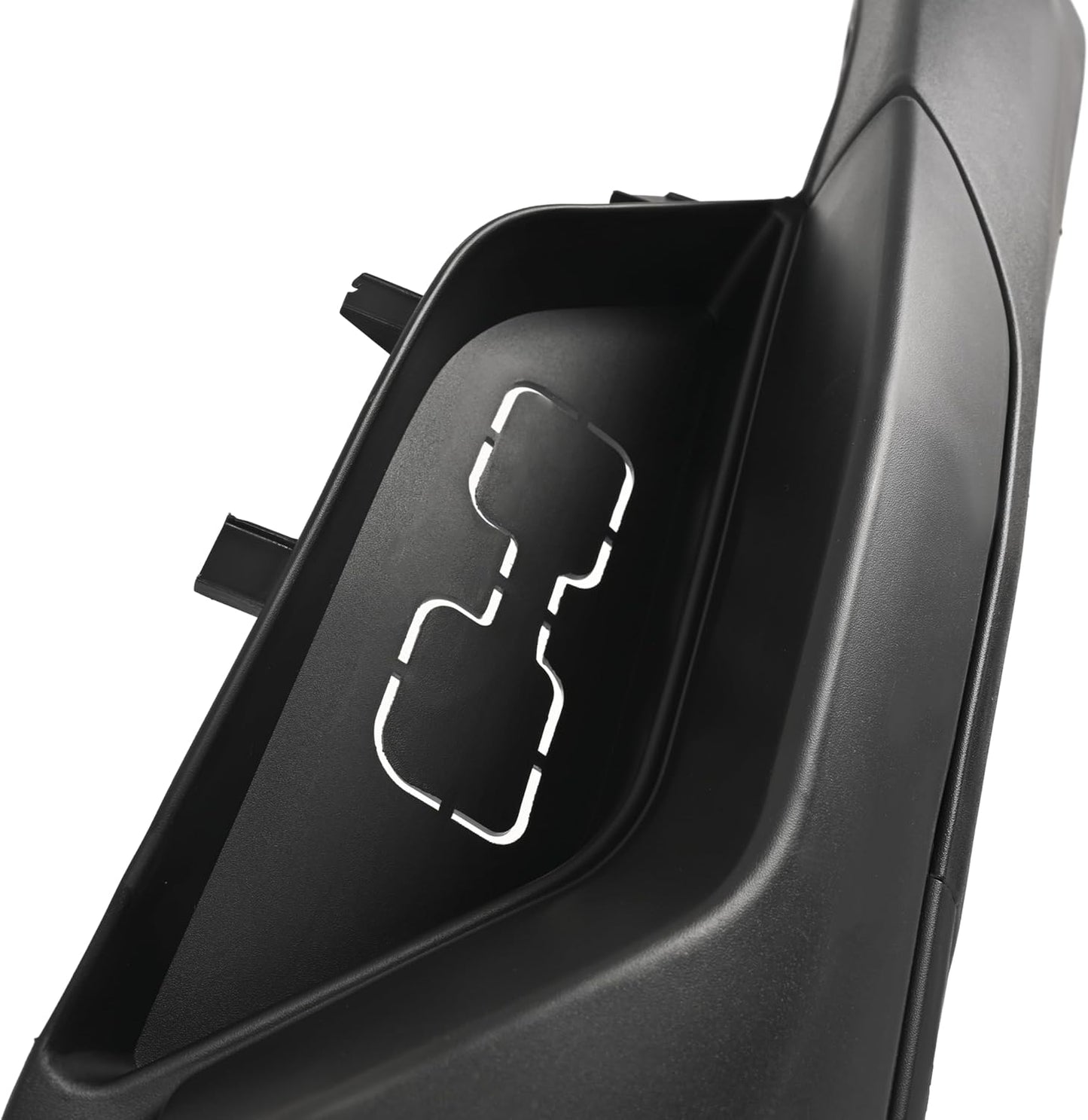 HECASA Front Bumper Lower Valance Compatible with 2016-2019 Chevrolet Chevy Silverado 1500 LD Replacement for 84029773, GM1015134C W/Tow Hooks Holes Air Dam Deflector PP Plastic Black LYAP-644S-1