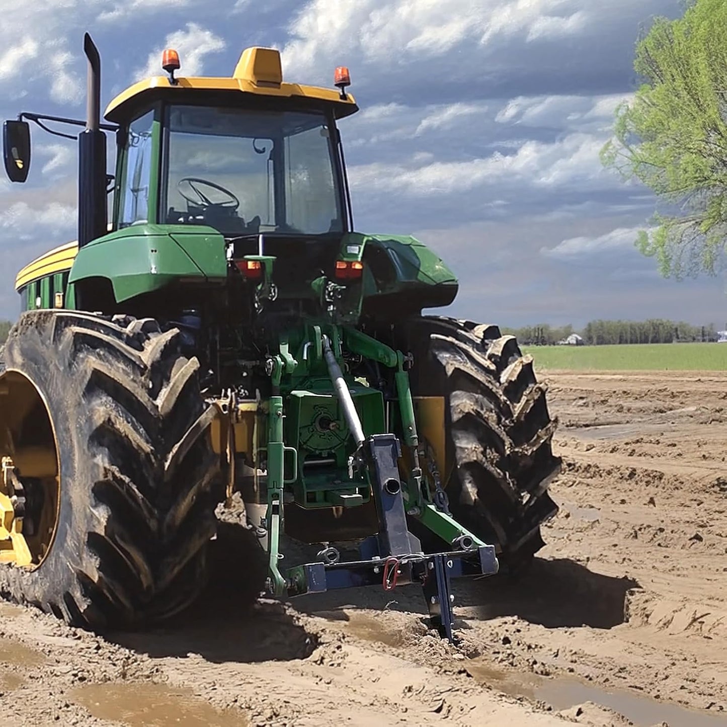 Adjustable Hitch Mounted Ripper for 2inches Receivers, 3 Point Trencher Compatible with ATVs UTVs Tractors, Plough Blade in Garden Bury Pipes Sow Seeds Lawn Digging Subsoil Heavy Duty LYOM-372