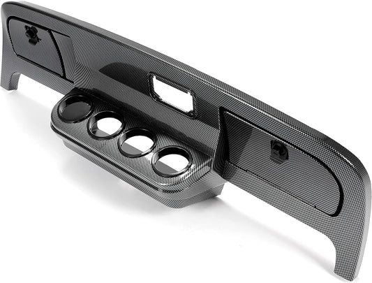 HECASA Golf Cart Dash Compatible with 1994-2013 EZGO Medalist/TXT Carbon Fiber Style LYMP-099