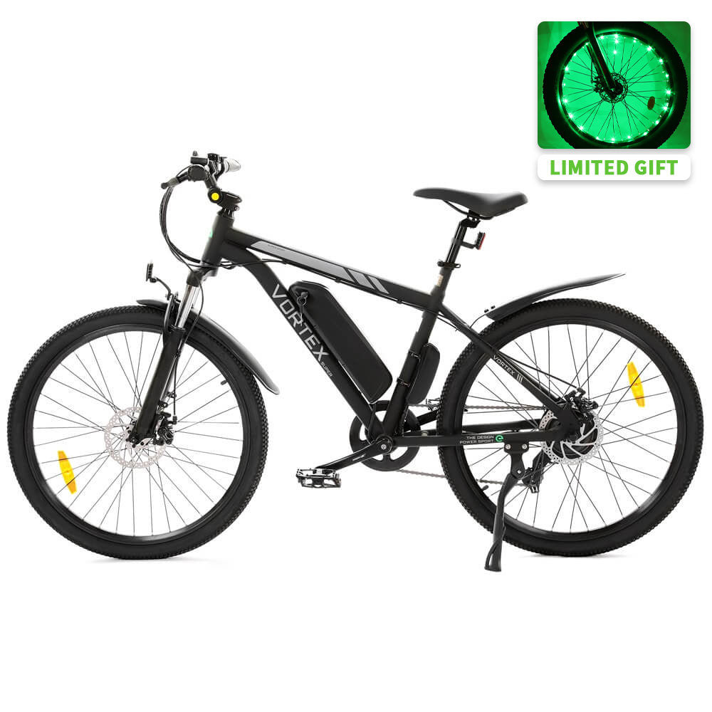 UL Certified-Ecotric Vortex Electric City Bike - Matt Black