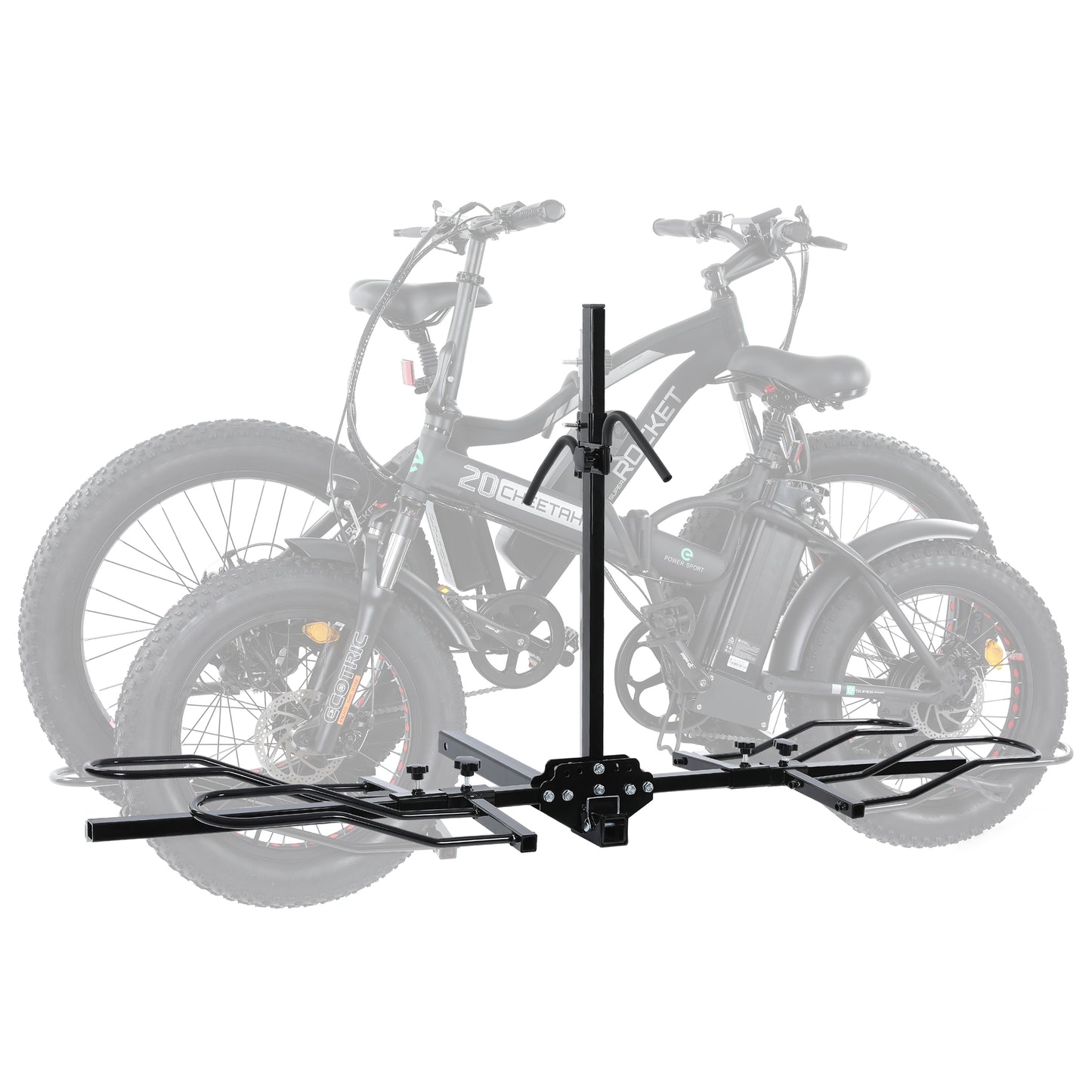 2-Bike Platform Style Bicycle Rider Hitch Mount Carrier Rack Sport