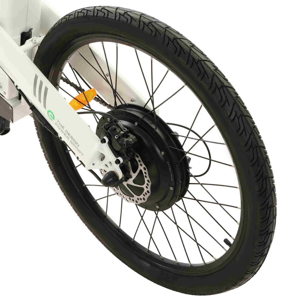 Seagull Electric Mountain Bicycle - White - 6