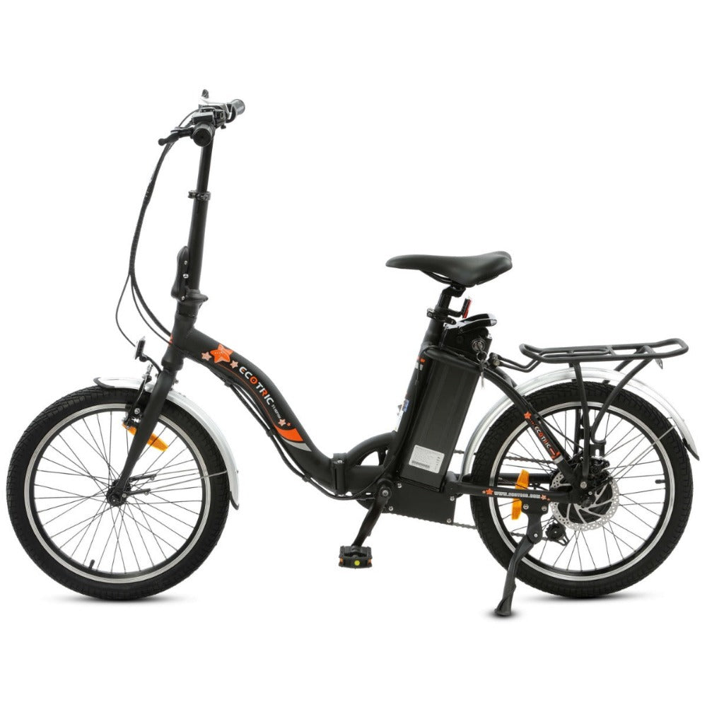 UL Certified-Starfish 20inch portable and folding electric bike - Matt Black - 3