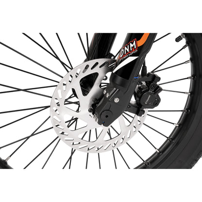 60V 4000W Electric Moped, 56 MPH High-Speed Electric Motorcycle with 35Ah Lithium Battery, Hydraulic Disc Brakes & All-Terrain Tires