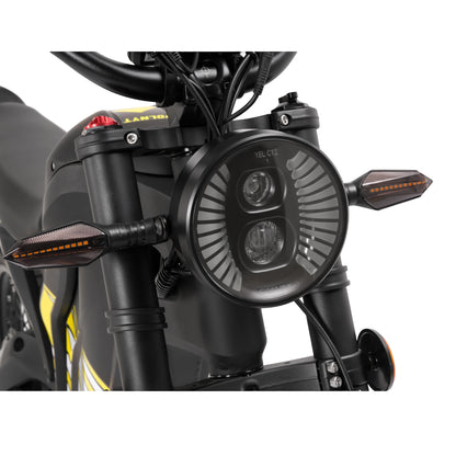 60V 4000W Electric Moped, 56 MPH High-Speed Electric Motorcycle with 35Ah Lithium Battery, Hydraulic Disc Brakes & All-Terrain Tires