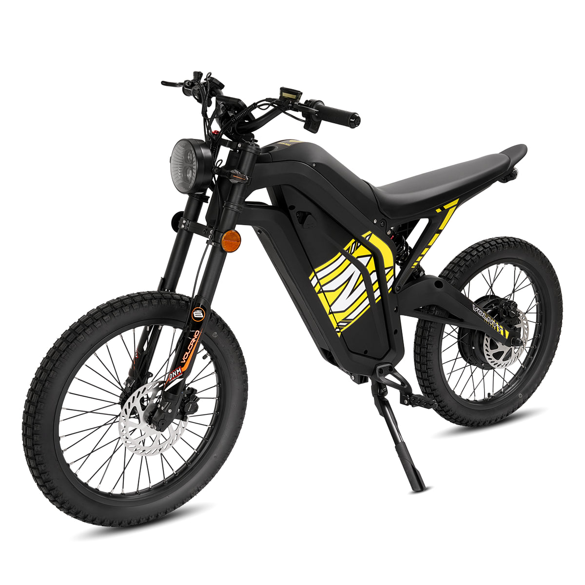 60V 4000W Electric Moped, 56 MPH High-Speed Electric Motorcycle with 35Ah Lithium Battery, Hydraulic Disc Brakes & All-Terrain Tires