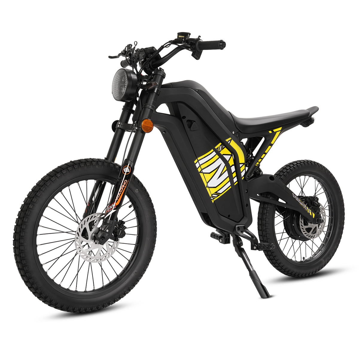 60V 4000W Electric Moped, 56 MPH High-Speed Electric Motorcycle with 35Ah Lithium Battery, Hydraulic Disc Brakes & All-Terrain Tires