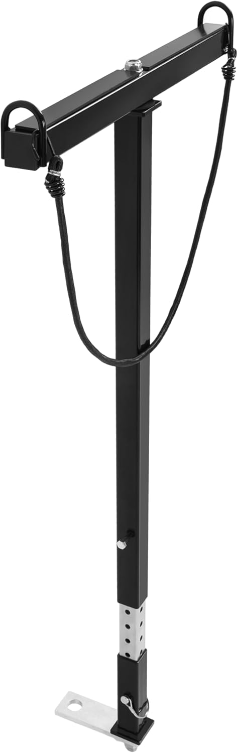 KUAFU Universal Kayak Loader for Most Cars Trucks Canoe Kayak Mount Rack Steel Black Silvery Powder Coated+Zinc-Plated LYOM-267