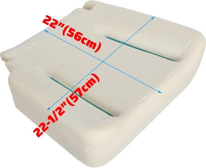 ECOTRIC Driver Side Front Seat Bottom Cushion Compatible with 2002-2005 Dodge Ram 1500 2500 3500 SLT ST truck Left seat Foam Lower Pad Replacement HLV-024
