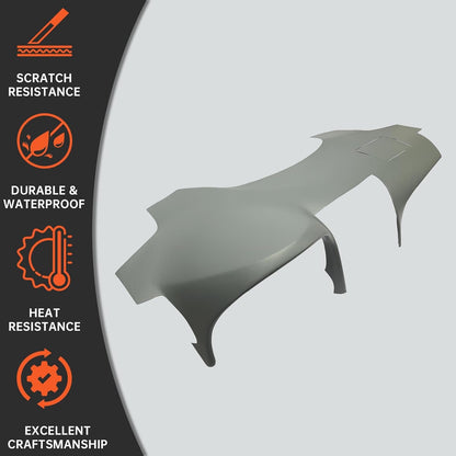 Kojem Dashboard Cap Cover Compatible with 2007-2011 Toyota Camry Gray Dashboard Cap Replacement ABS Plastic LYAP-509-1-XB