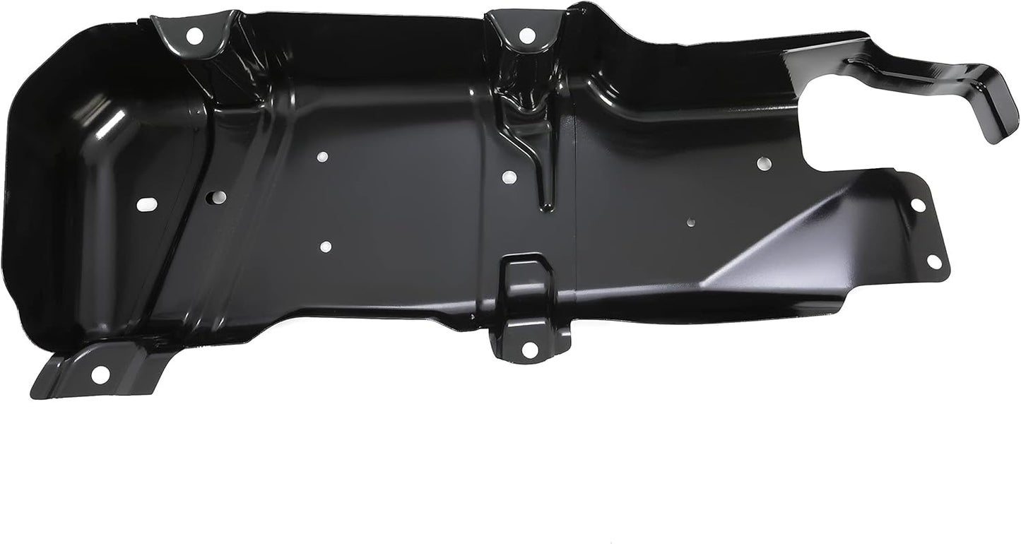 HECASA Fuel Tank Skid Plate Compatible with 2007-2018 Jeep Wrangler JK 2-Door Black Replacement for 52059743AJ LYAM-603