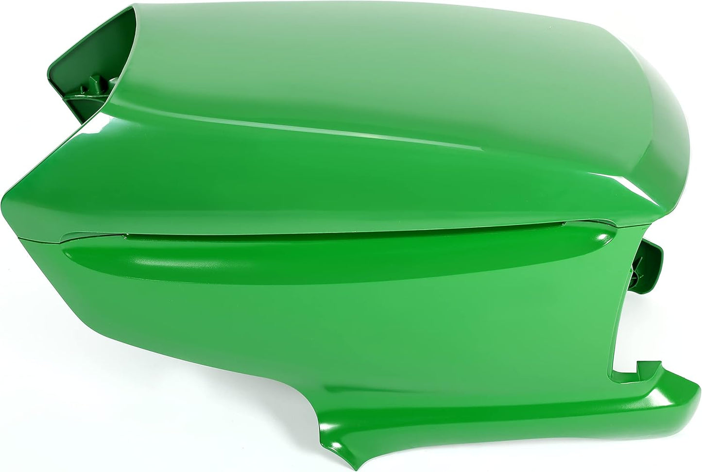 KUAFU Upper & Lower Hood Kit Compatible with John Deere LT133 LT150 LT155 LT160 LT166 LT170 LT180 LT190 LTR155 LTR166 LTR180 Replacement for AM131759 AM132530 Green Hood Assembly Kit LYJD-051+LYJD-046-1/LYJD-046-2