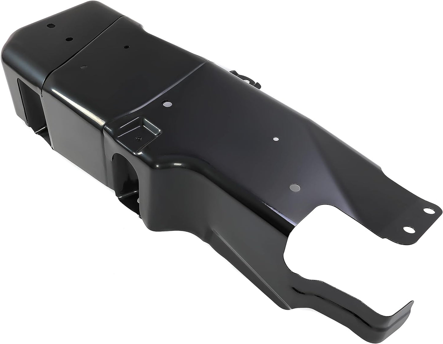 HECASA Fuel Tank Skid Plate Compatible with 2007-2018 Jeep Wrangler JK 2-Door Black Replacement for 52059743AJ LYAM-603