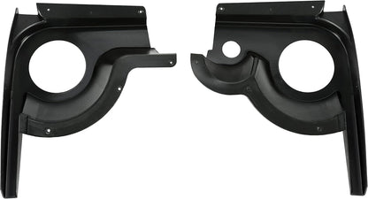 KUAFU Speaker Pods Compatible with 1994-2023 EZGO TXT Replacement for 627153 Golf Cart Black Texture Pair ABS Speaker Stands LYMP-140