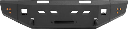 KUAFU Front Bumper Compatible with 1995-2004 Toyota Tacoma First Gen W/Light Steel Powder Coated Black 2 Packages LYAM-X1225A+LYAM-X1225B