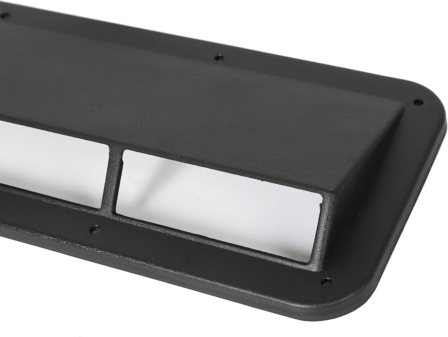 ECOTRIC Cowl Vent Scoop Compatible with 1978-1995 Jeep CJ Wrangler YJ Air Vent Scoop Ram Air Induction Hood Scoop Ram Replacement for 13307.01 LYAP-178