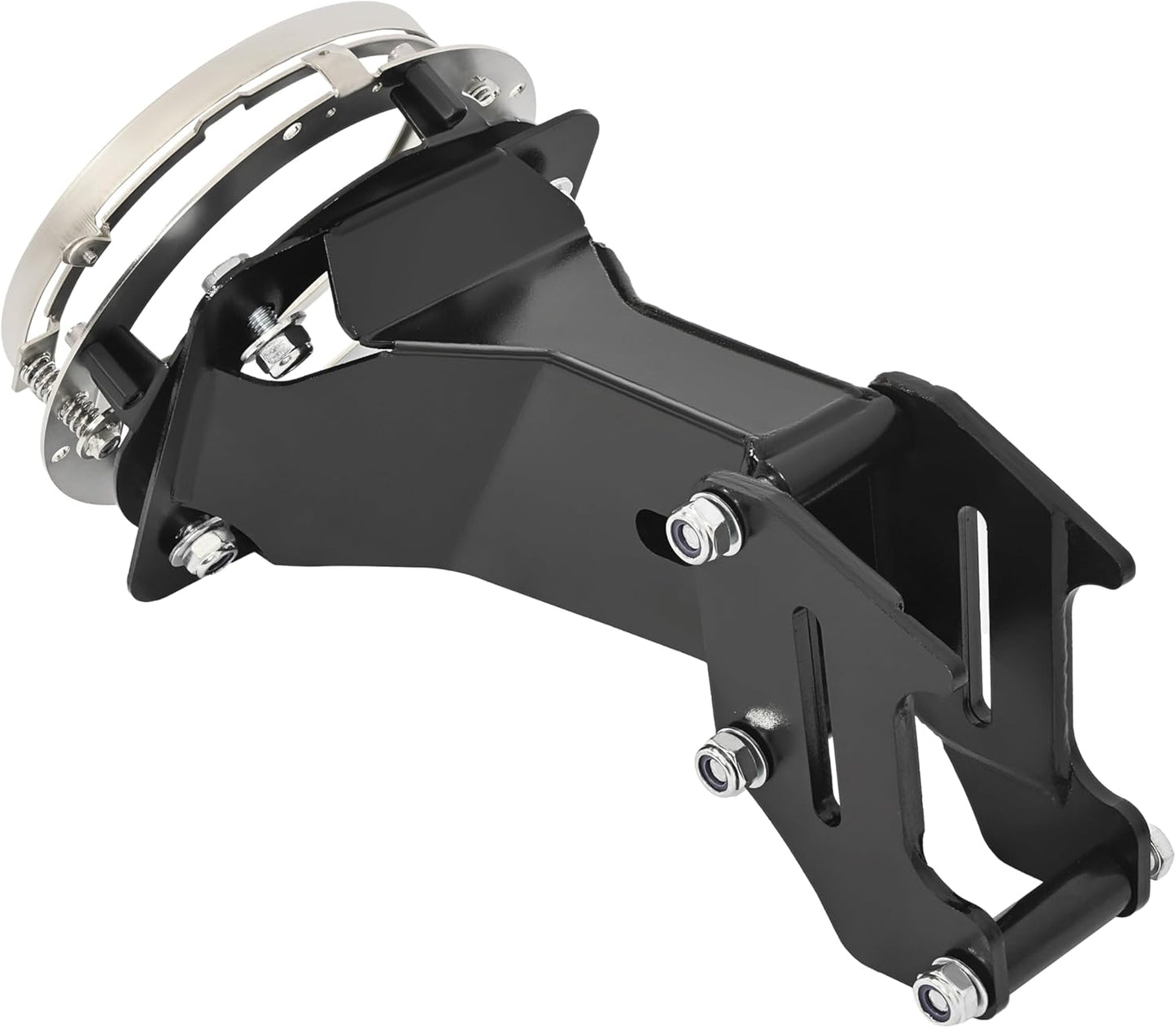Front Upper Fairing&Headlight Mount Compatible with 2006-2017 Harley Dyna Low Rider FXDL/I Street Bob FXDB/I Super Glide Custom FXDC/I FXD/I FXD/I Front Fairing Kit Smoke Windshield LYMP-175-2