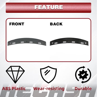 HECASA Upper Dashboard Panel Compatible with 2002-2005 Dodge Ram 1500 2003-2005 Dodge Ram 2500 3500 Dashboard Replacement for 5GT31XDVAC - Slate Gray LYAP-641