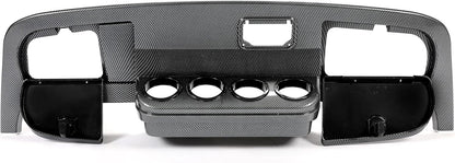 HECASA Golf Cart Dash Compatible with 1994-2013 EZGO Medalist/TXT Carbon Fiber Style LYMP-099