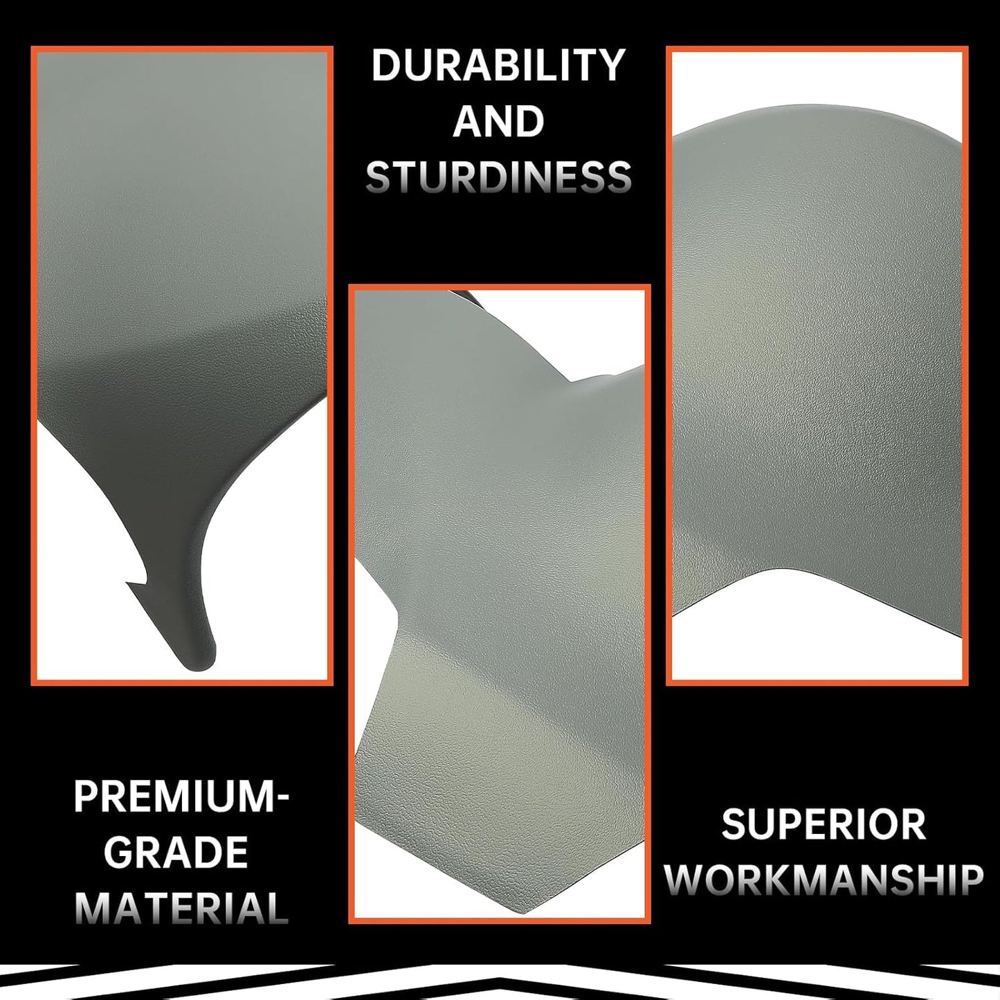 Kojem Dashboard Cap Cover Compatible with 2007-2011 Toyota Camry Gray Dashboard Cap Replacement ABS Plastic LYAP-509-1-XB
