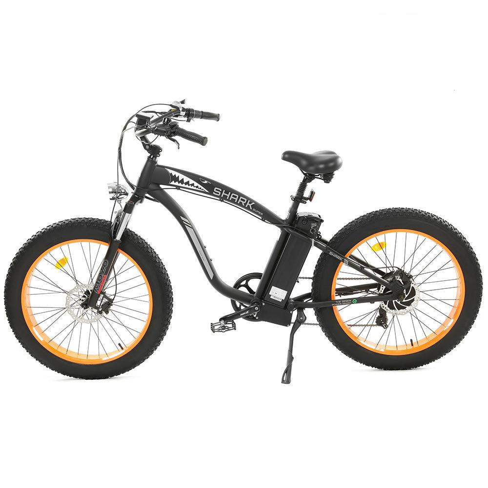 UL Certified-Ecotric Hammer Electric Fat Tire Beach Snow Bike - Orange