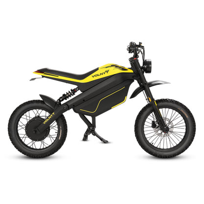 Electric Dirt Bike 3000W 48V 38.4AH Brushless Motor Ebike Battery For Adult