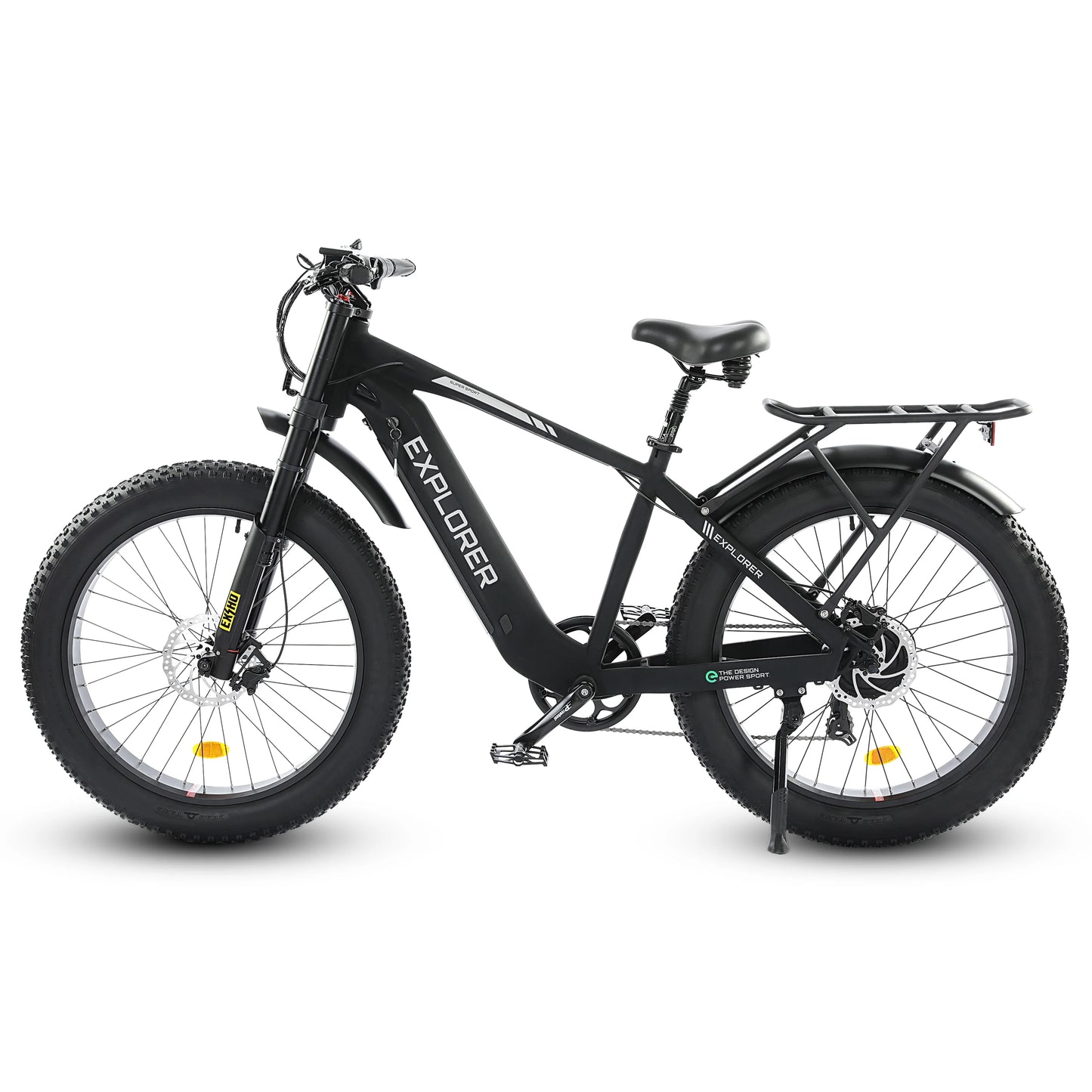 Explorer 26 inches 48V Fat Tire Electric Bike with Rear Rack-senior - 1