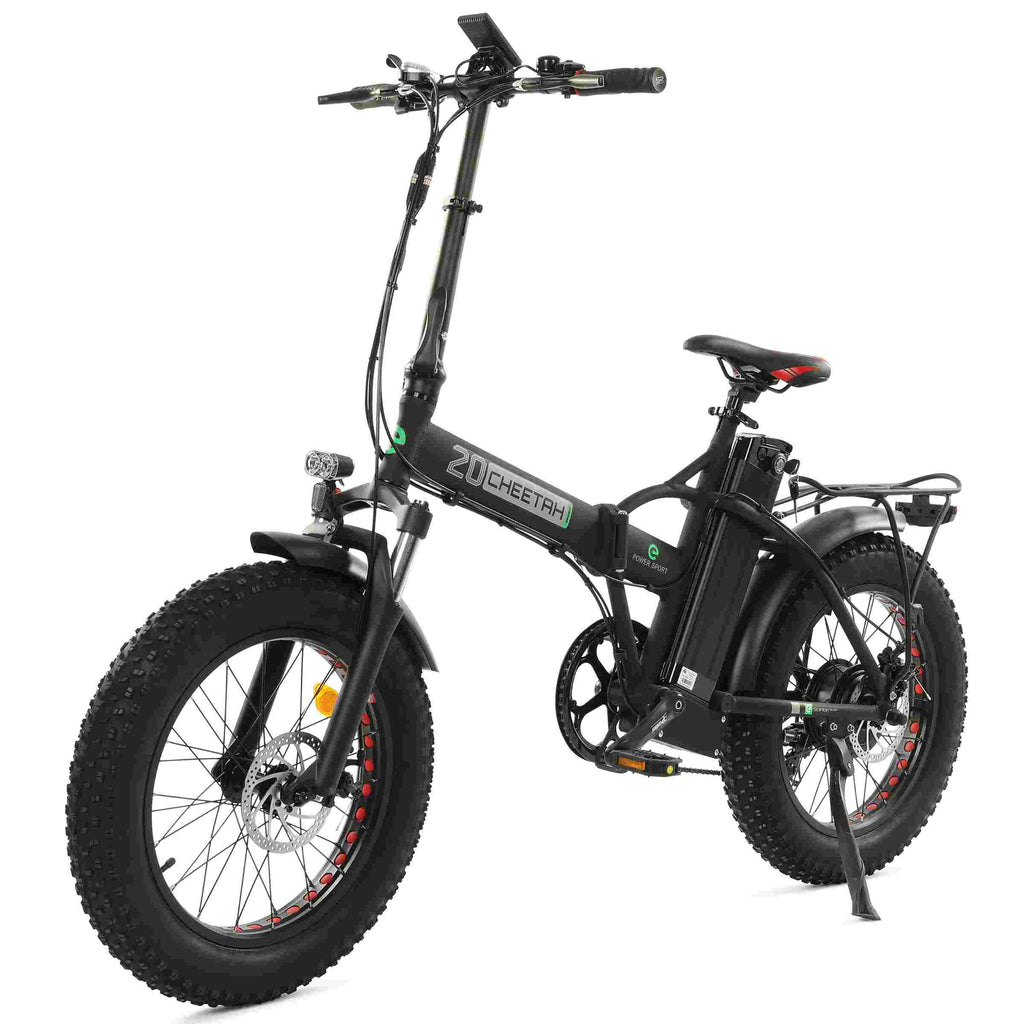 Ecotric 48v fat on sale tire foldable electric bike