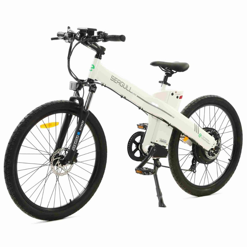 Seagull Electric Mountain Bicycle - White - 2