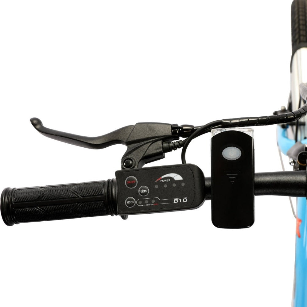 ecotric starfish electric bicycle Starfish 20 Inches Fat Tire Portable & Folding Electric Bike - Blue