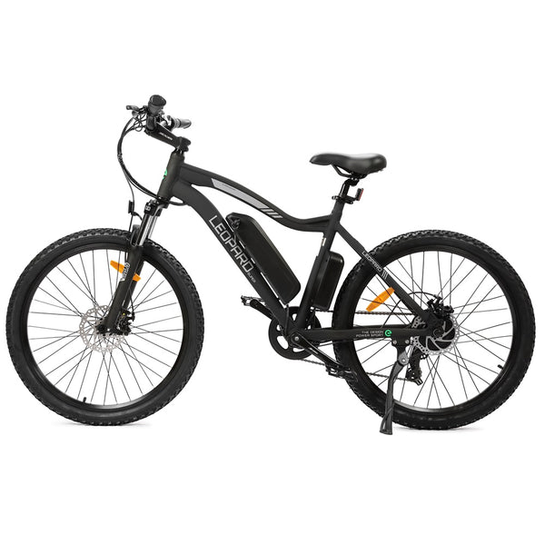 UL Certified-Leopard Electric Mountain Bike - Matt Black - 1