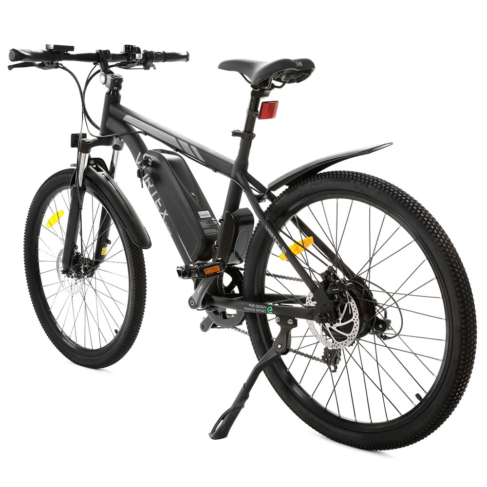 UL Certified-Vortex Electric City Bike - Matt Black - 4