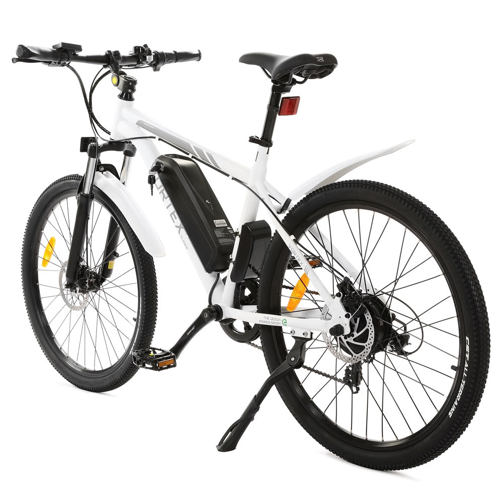 UL Certified-Vortex Electric City Bike - White - 4