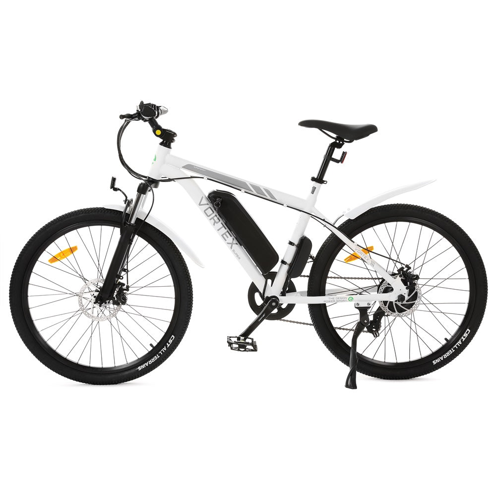 UL Certified-Vortex Electric City Bike - White - 1