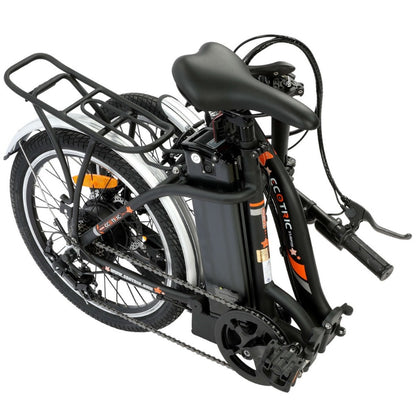 UL Certified-Starfish 20inch portable and folding electric bike - Matt Black - 6