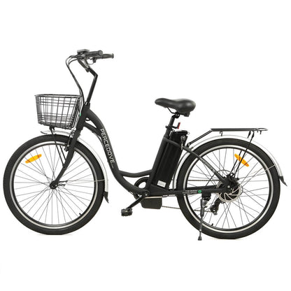 ride eco plus electric bicycle ECOTRIC 26 inch city Tire Electric Bike Black