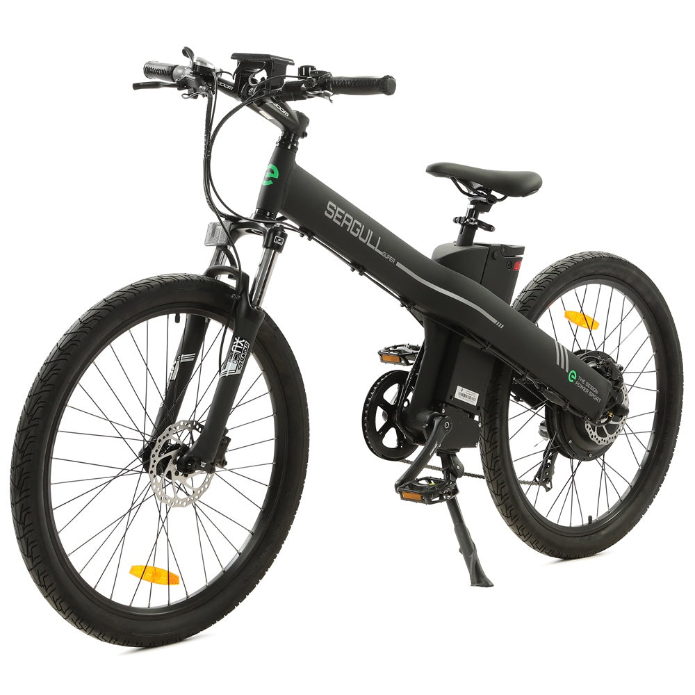 Seagull Electric Mountain Bicycle - Matt Black - 2