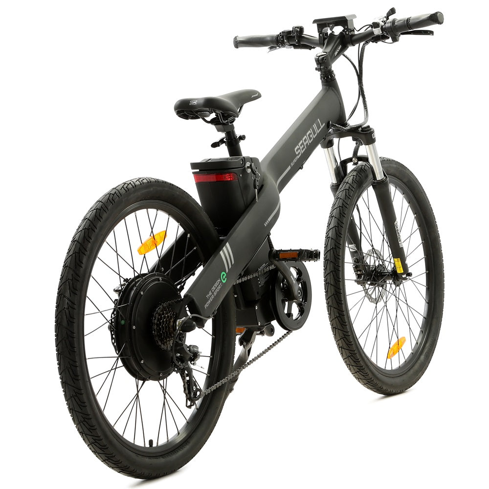 Seagull Electric Mountain Bicycle - Matt Black - 5