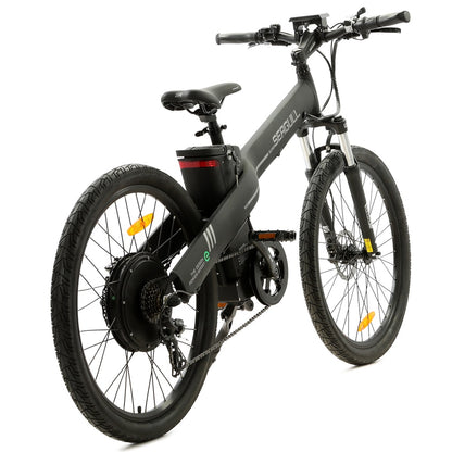 Seagull Electric Mountain Bicycle - Matt Black - 5