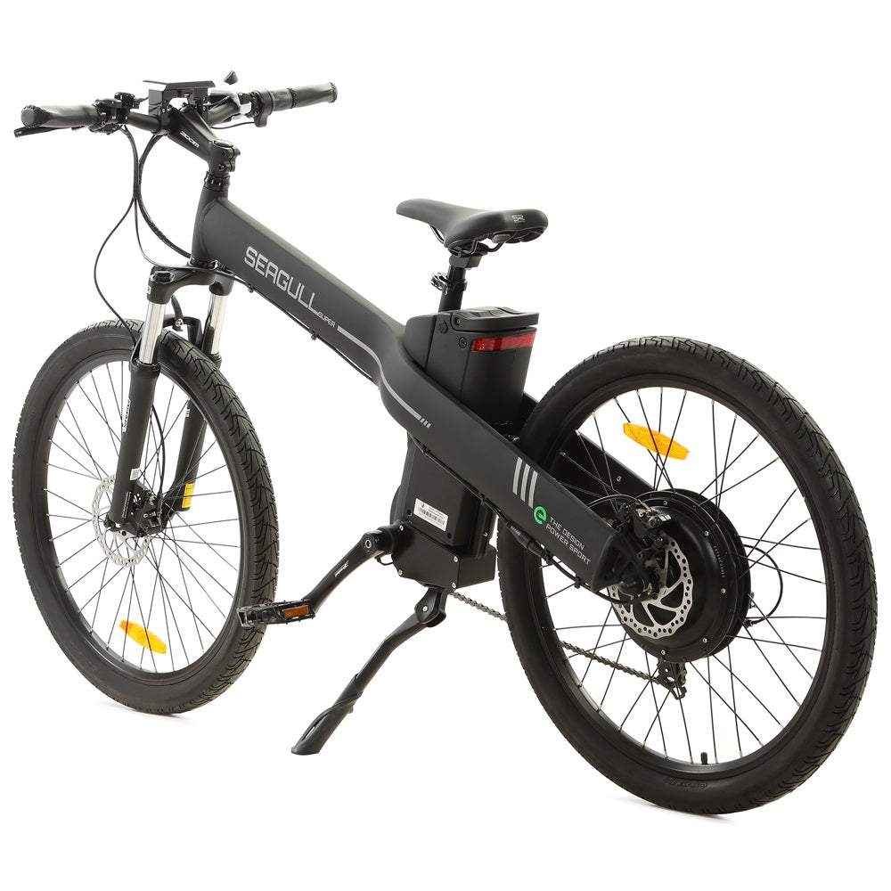 Seagull Electric Mountain Bicycle - Matt Black - 6